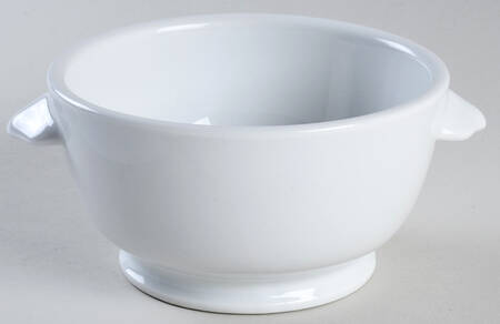 Culinaire White Onion Soup Bowl No Lid