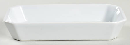 Culinaire White 8" Rectangular Baker