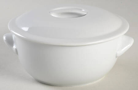 Culinaire White Individual Casserole & Lid