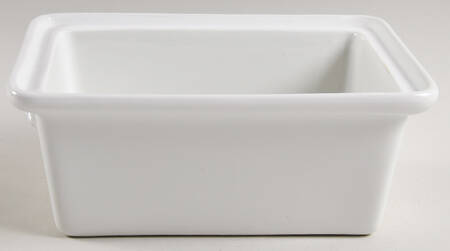 Culinaire White 1.25 Quart Rectangular Casserole No Lid