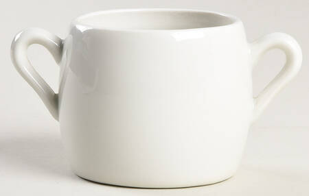 Culinaire White Handled Marmite No Lid