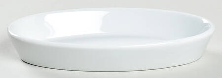 Culinaire White 7" Oval Baker by Pillivuyt