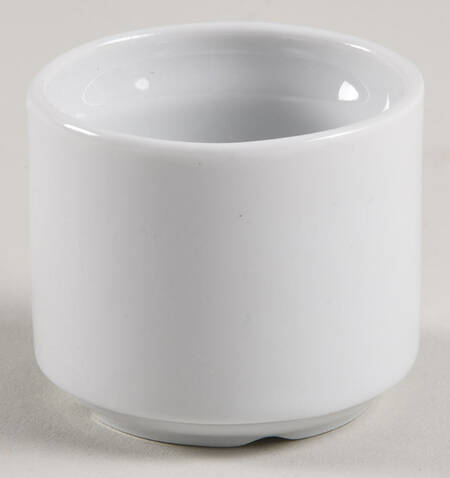 Culinaire White Single Egg Cup by Pillivuyt