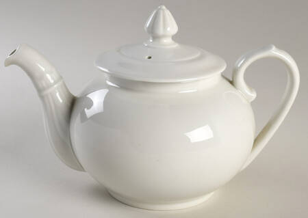 Culinaire White Coffee Pot & Lid