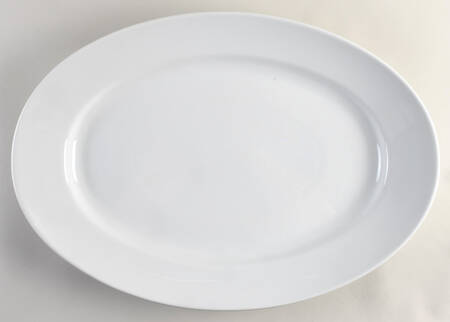 Culinaire White 21" Oval Serving Platter by Pillivuyt