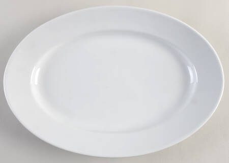 Culinaire White 14" Oval Serving Platter