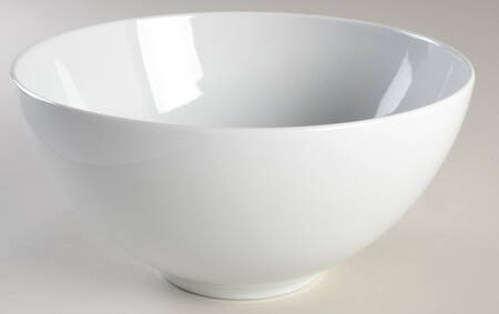 Culinaire White 9" Round Deep Bowl by Pillivuyt