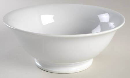 Culinaire White 9" Footed Bowl