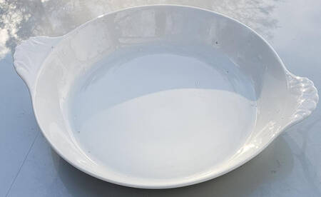Culinaire White 16" Augratin