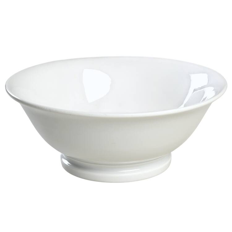 Culinaire White 10" Footed Bowl