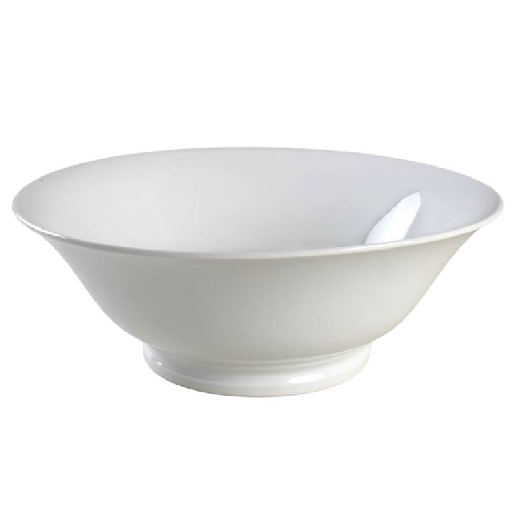 Culinaire White Footed Bowl