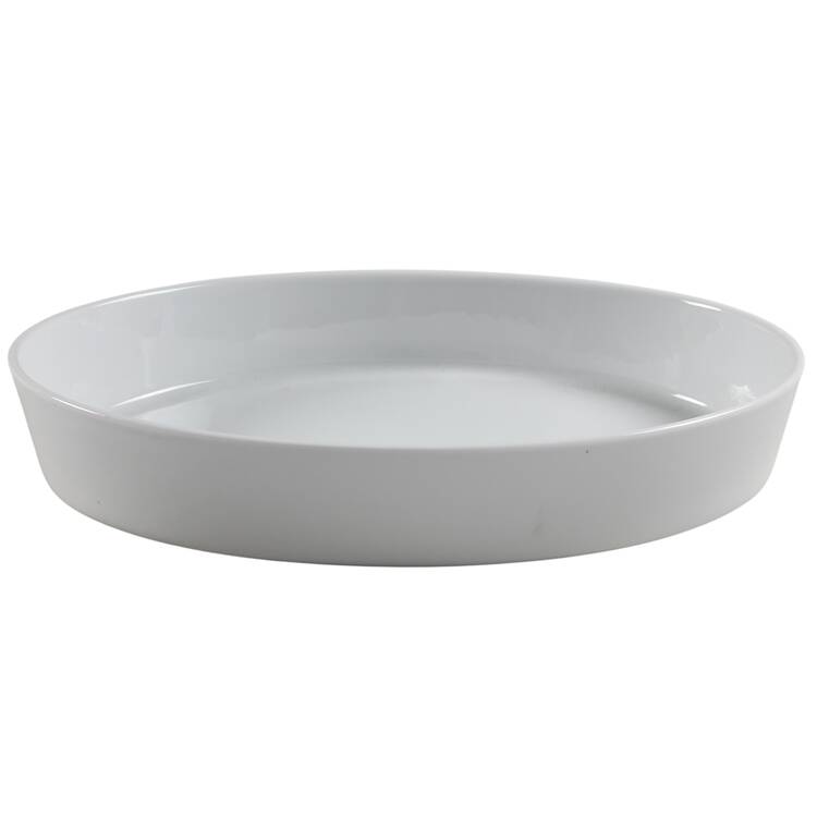 Culinaire White 14" Oval Baker