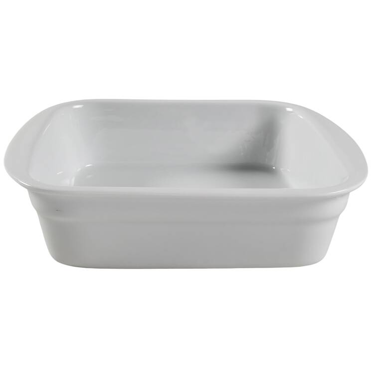 Culinaire White 11" Rectangular Baker