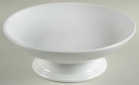 Culinaire White Round Compote (Height X Width)