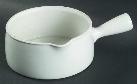 Culinaire White 1 Quart Saucepan No Lid