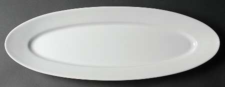 Culinaire White 23" Fish Platter