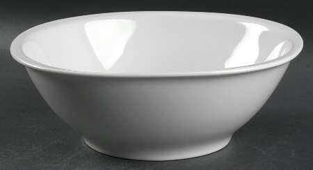 Culinaire White 9" Round Vegetable Bowl