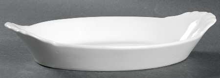 Culinaire White 9" Augratin