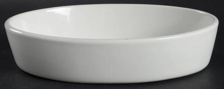 Culinaire White Small Deep Oval Baker