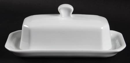 Culinaire White 1/4 Lb Covered Butter