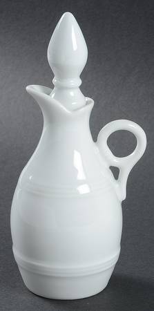 Culinaire White Cruet with Stopper