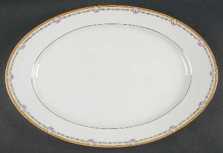 Carmen 17" Oval Serving Platter