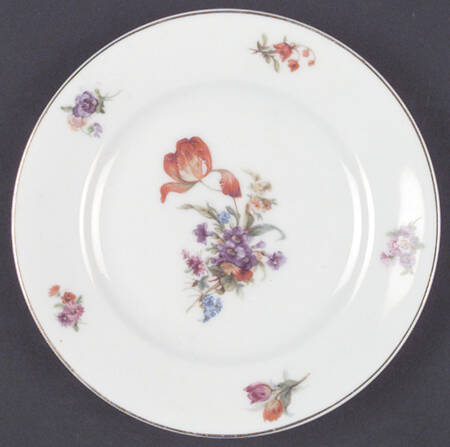 Dresden Bread & Butter Plate