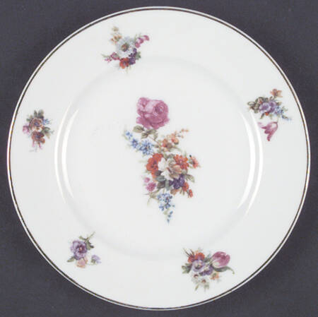 Dresden Bread & Butter Plate
