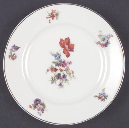 Dresden Bread & Butter Plate