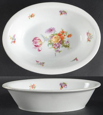 Dresden 9" Oval Vegetable Bowl