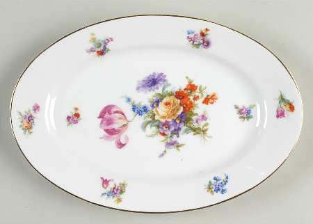 Dresden 10" Oval Serving Platter