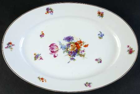 Dresden 14" Oval Serving Platter