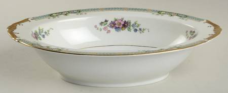 Marquita 10" Oval Vegetable Bowl