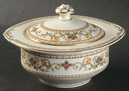Persian Sugar Bowl & Lid