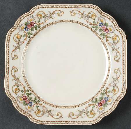 Persian Square Salad Plate