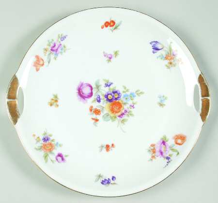11281 Handled Cake Plate