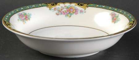 PIR12 (CREAM RIM) Fruit/Dessert (Sauce) Bowl