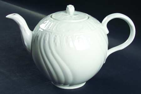 Rose (NO TRIM) Teapot & Lid