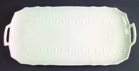 Rose (NO TRIM) Large Sandwich Tray