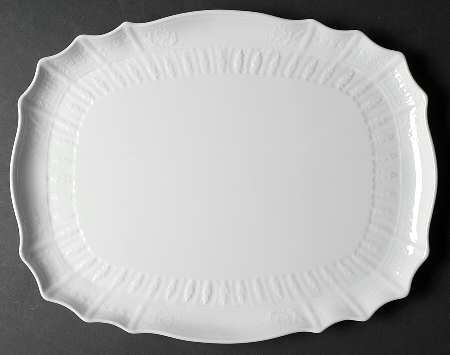 Rose (NO TRIM) 15" Rectangular Serving Platter