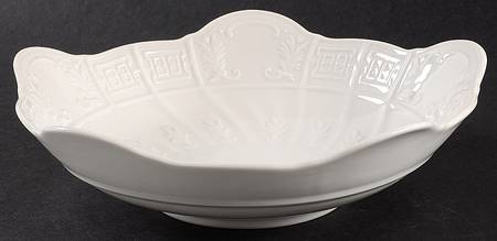 Rose (NO TRIM) 8" Round Vegetable Bowl