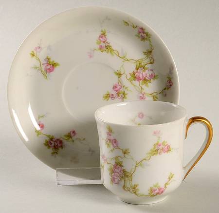 PL3 Flat Demitasse Cup & Saucer Set