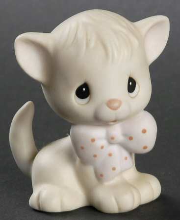Animal Collection-Cat Flower-Cat With Bowtie - Flower Trademark With Box