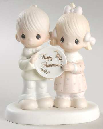 God Blessed Our Years Together with So Much Love & Flower-God Blessed Our Years Together - Flower Trademark With Box