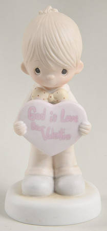 God Is Love Dear Valentine-Boy Triangle-God Is Love-Dear Valentine - Triangle Trademark, No Box