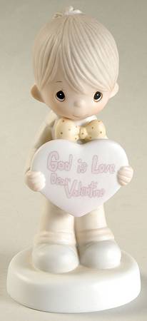 God Is Love Dear Valentine-Boy Fish-God Is Love-Dear Valentine - Fish Trademark, No Box
