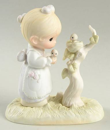 His Eye Is On The Sparrow by Precious Moments