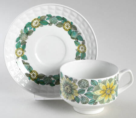 Sevilla Flat Cup & Saucer Set