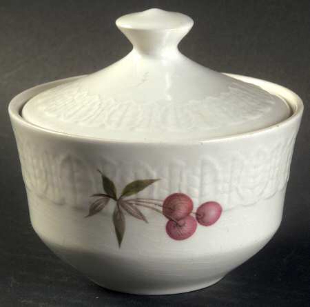 Valencia Sugar Bowl & Lid