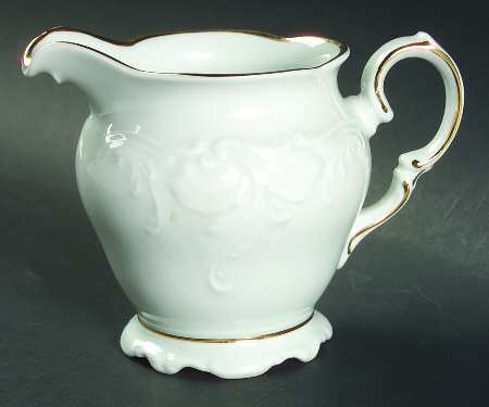Golden Elegance Creamer